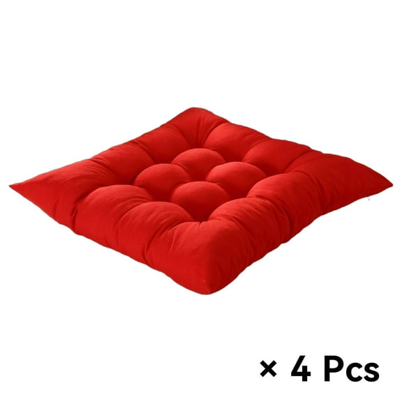 AUQ Seat Cushion,Soft Texture Office Chair Cushion,Comfortable Feel Chair Cushions,Big Red