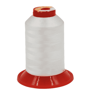 AUQ Sewing Thread Versatile Garment Application Thread for Sewing Polyester Thread Sewing Supplies White