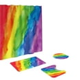 thumbnail image 1 of AUQ Shower Curtain,Machine Washable Shower Curtain,Easy to Care for Modern Shower Curtain,Style8, 1 of 4