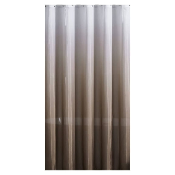 AUQ Shower Curtains Simple and Elegant Shower Curtain with Liner Quick Drying Suitable for All Seasons Tall Shower Curtain,Brown