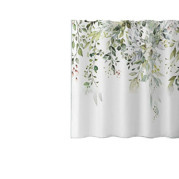 AUQ Shower Curtains Waterproof Curtain Hem Design Long Shower Curtain Comfortable Luster Easy to Clean Shower Curtain and Liner Set,Style6