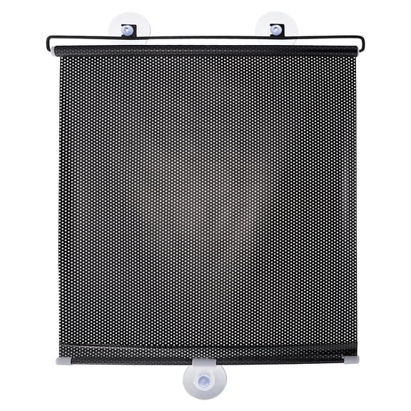 AUQ Skylight Shades Blackout Curtains with Suction Cups, PVC Window Blinds for Bedroom, Bathroom, Office, RV, 23.62 x 15.75 Inches
