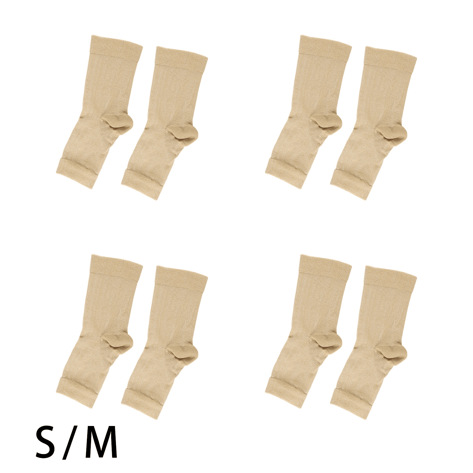 AUQ Soccer Socks,Elastic Fit Youth Soccer Socks,Protective Durable Soccer Shin Guards,Yellow,S