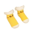 thumbnail image 1 of AUQ Socks Stylish Cute Fuzzy Socks,Adorable Girls Socks for Relaxation,XS,Yellow Chicken, 1 of 2