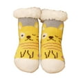 thumbnail image 1 of AUQ Socks Warm Thermal Fuzzy Socks,Plush Girls Socks for Relaxed Days,Tiger,Aged 3-6 Years, 1 of 2