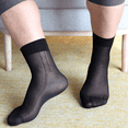 thumbnail image 1 of AUQ Socks for Men,Comfortable Soft Grip Socks,Trendy Fashionable Crew Socks for Women,Black, 1 of 4