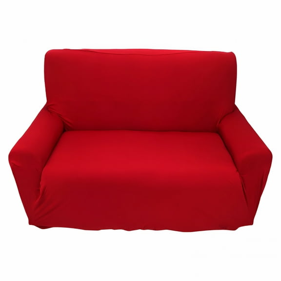 AUQ Sofa Couch Loveseat Chair Slipcover Cover,Love Seat Couch Covers,Polyester Spandex Living Room Sofas Furniture Stretch Slip Covers Shield Protector (1-4 seater,multiple color)