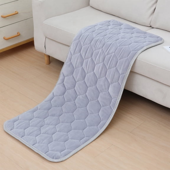 AUQ Sofa Slipcover Corner 1 2 3 4 Seater Sofa Cover L Shape Couch Cover Velvet Thick Sofa Protector Anti-Slip Reversible Quilted Settee Slipcovers Washable for Sectional Couch(50X100Cm) C