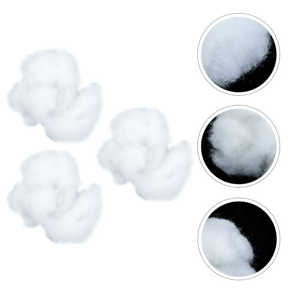AUQ Stuffing Fill Fiber Polyester Cotton Filling Doll Stuffed Fiberfill Materials Animal Cottons Pillow High Bulk Filled