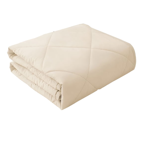 AUQ Summer Lightweight Comforter,Soft Thin Comforter,Breathable Light Down Alternative Comforter,Washed Cotton Soft Comfy Breathable Can Sleep Naked for All Season