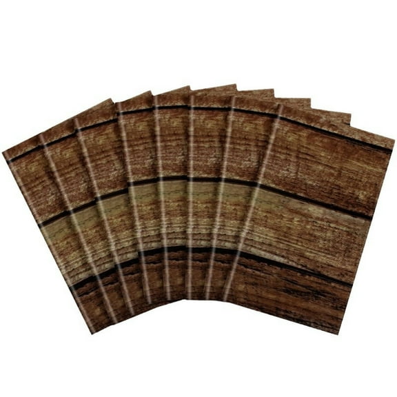AUQ Table Cloth,130*274cm Vintage Wood Pattern Table Cover,Party Decor Easy Cleanup Tablecloths Rectangular