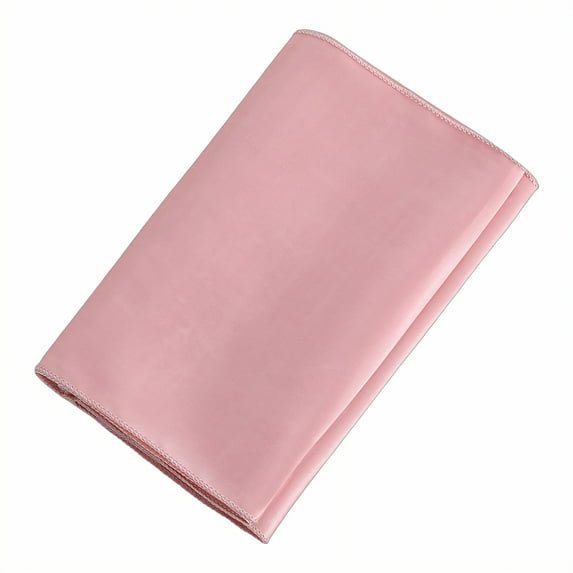 AUQ Table Cloth Rectangle Table,Shrink Resistant Picnic Table Cover,Thermal Protection Outdoor Tablecloth,Rosegold,57"x79"