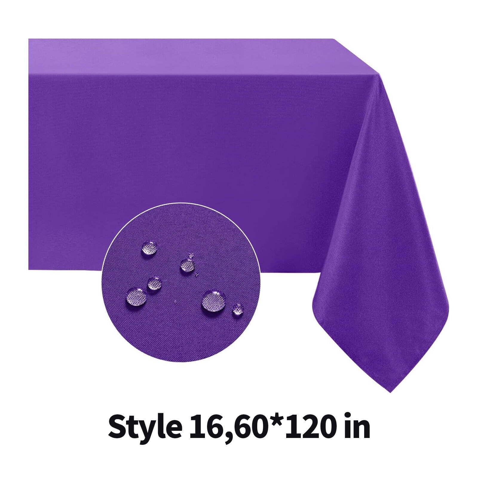 auq table cloth,waterproof and oil-resistant function... AUQ Table Cloth Simple Chic Table Cloth Rectangle Table,Oil-Resistant ...