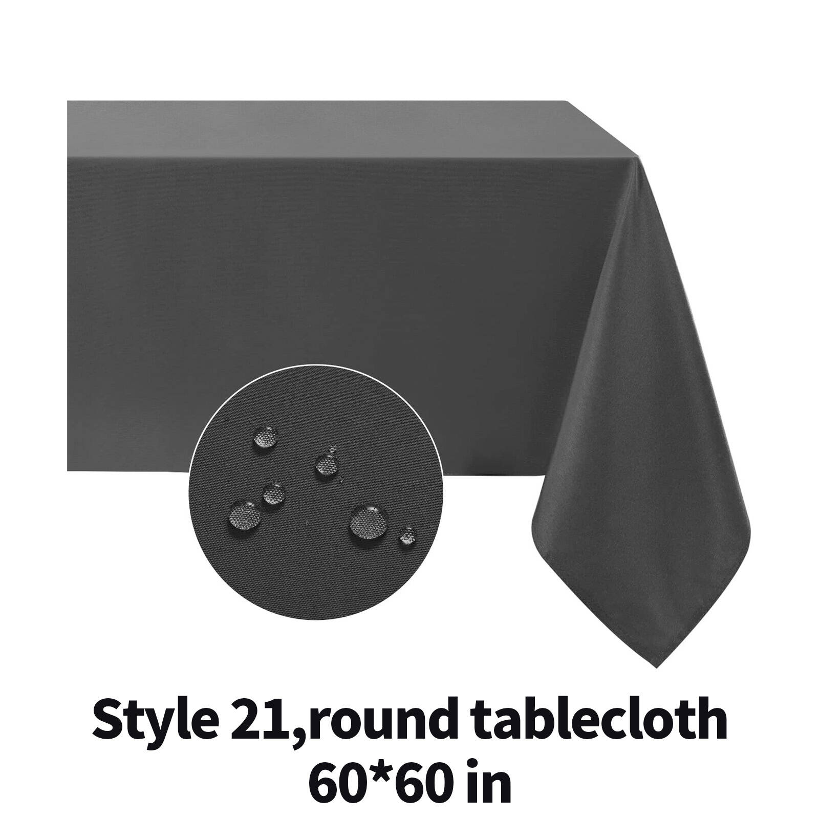 auq table cloth,waterproof and oil-resistant function... AUQ Table Cloth Waterproof and Elegant Table Cloth Rectangle Table,Non ...