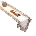 thumbnail image 1 of AUQ Table Runner,Elegant Design with Lace Trim Table Cloth,Waterproof and Oil-Resistant PU Table Runners,40*180cm,Style11, 1 of 4