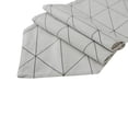 thumbnail image 1 of AUQ Table Runner,Geometric Checkerboard Print Table Runners,American Country Style Table Cloth,30*180cm,White, 1 of 4