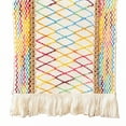 thumbnail image 1 of AUQ Table Runner,Snug Edge Stitch Kitchen Table Decor,Rustic Cotton Blend Farmhouse Table Decor,Style2,30*400cm, 1 of 2