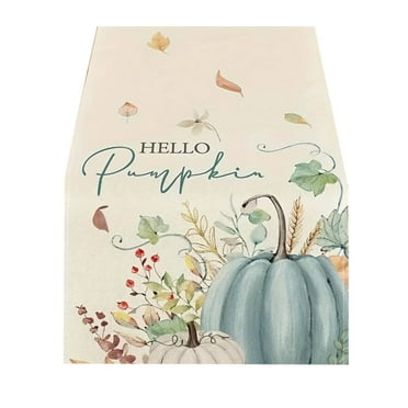 AUQ Table Runner,Soft Texture Table Runners,Breathable Fabric Comfortable Touch Table Mats,Style7,33*183cm