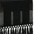 thumbnail image 1 of AUQ Table Runner,Tassel Knot Design Farmhouse Table Decor,Polyester Fiber Fabric Kitchen Table Decor,Black,30*160cm, 1 of 3