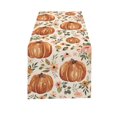 thumbnail image 1 of AUQ Table Runner,Thanksgiving Autumn Design Table Cover,Luxurious Linen Fabric Table Cloth,33*183cm,Style30, 1 of 4
