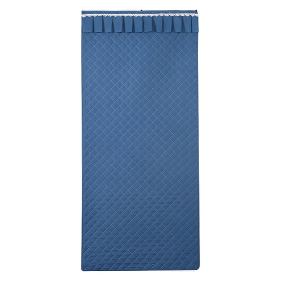 AUQ Thermal Insulated Door Curtain | Winter Door Cover with Thick Cotton Filling | Windproof Waterproof Soundproof | Retains Warmth & Blocks Cold | Easy Install | 31.5"X78.7" | Fits Most Doors