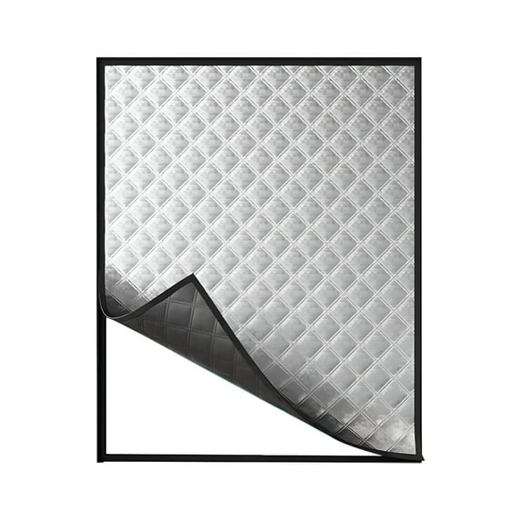 AUQ Thermal Window Cover for Winter,Window Insulation,Oxford Cloth Cotton Layer Window Covers for Winter to Keep Heat,Window Insulation for Winter