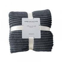 AUQ Throw Blanket,Anti-Pilling Technology Throw Blanket for Couch,Smooth Finish Bed Blankets,Gray,78*90in