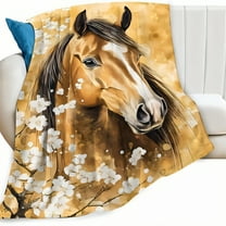 AUQ Throw Blanket,Comfortable Flannel Blanket Cute Blanket,Lightweight Travel Wrap Soft Throw Blanket,Style1,60*78in