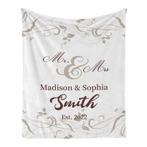 AUQ Throw Blanket,Couple Themed Blanket Warm Blanket,Warm Easy Layer Bed Blanket,Style1,78*78in