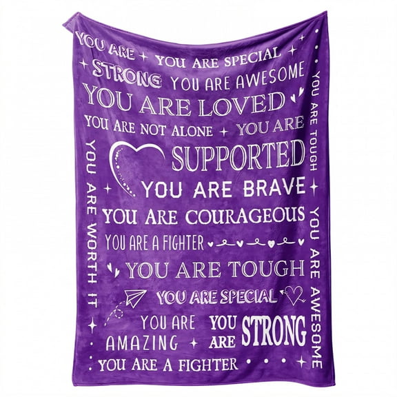 AUQ Throw Blanket,Easy Fold Blanket Throw Blankets,Convenient Storage Cozy Blanket,Style2,100*150cm