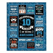 AUQ Throw Blanket,Foldable Nap Comfort Bed Blankets,Skin Friendly Warmth Soft Throw Blanket,Style1,51*60in