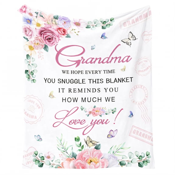 AUQ Throw Blanket,Lightweight Easy Fold Throw Blankets,Bright Color Options,Cozy Blanket,Style1,40*51in