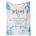 thumbnail image 1 of AUQ Throw Blanket,Relaxing Day Blanket Cute Blanket,Nap Time Glow Throw Blanket for Couch,Style1,130*150cm, 1 of 4