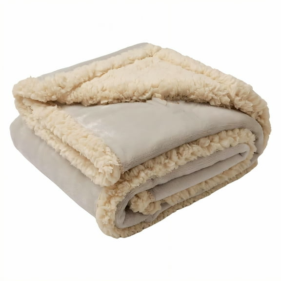 AUQ Throw Blanket,Soft Rest Pad Couch Throw Blanket,Warm Plush Base Bed Throw Blanket,Beige,40*57in