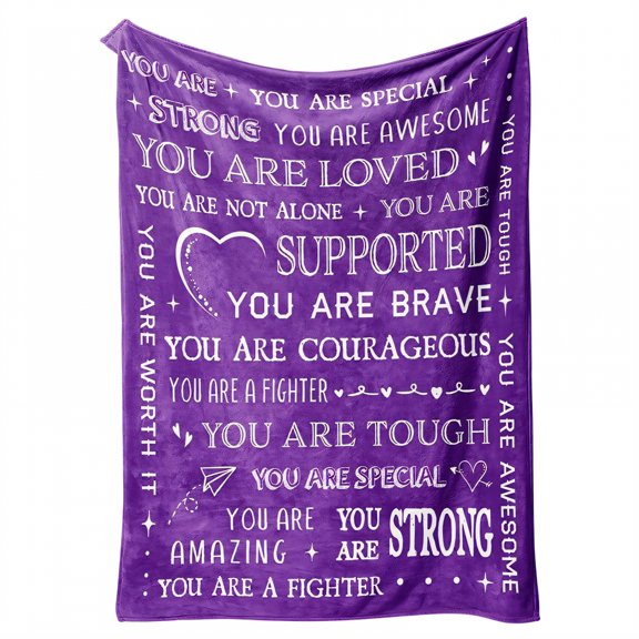 AUQ Throw Blanket,Soft and Fluffy Soft Throw Blanket,All-Around Comfort Bed Throw Blanket,Style2,75*100cm