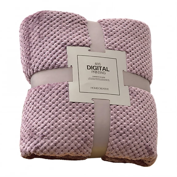 AUQ Throw Blanket,Thick Plush Texture Throw Blanket for Couch,Optimal Heat Seal Bed Blankets,Red,47*78in