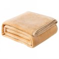 thumbnail image 1 of AUQ Throw Blanket,Versatile Cozy Cover Throw Blankets,Soft Elegant Fabric Bed Blankets,Coffee,78*90in, 1 of 3