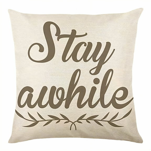 AUQ Throw Pillow Covers,Covered Zipper Pillow Covers 18x18,Woven Blend Decorative Pillow Covers,Style1,18"x18"