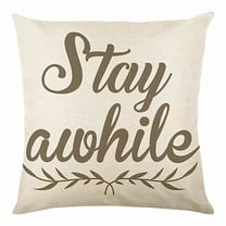 AUQ Throw Pillow Covers,Covered Zipper Pillow Covers 18x18,Woven Blend Decorative Pillow Covers,Style1,18"x18"