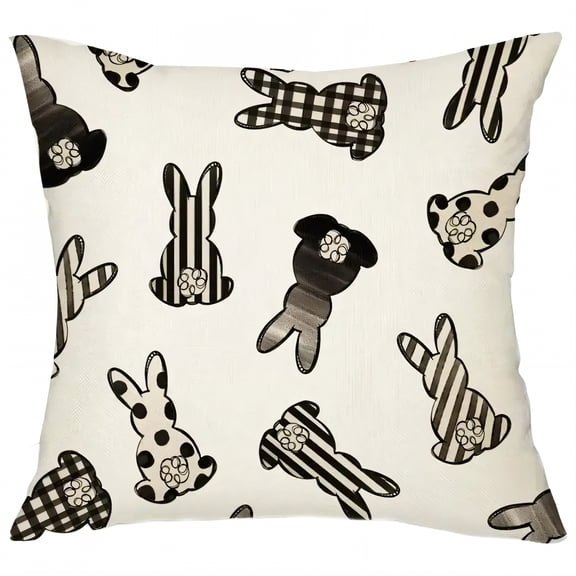 AUQ Throw Pillow Covers,Hidden Zipper Pillow Covers 18x18,Polyester Composite Couch Pillow Covers,Style1,18"x18"