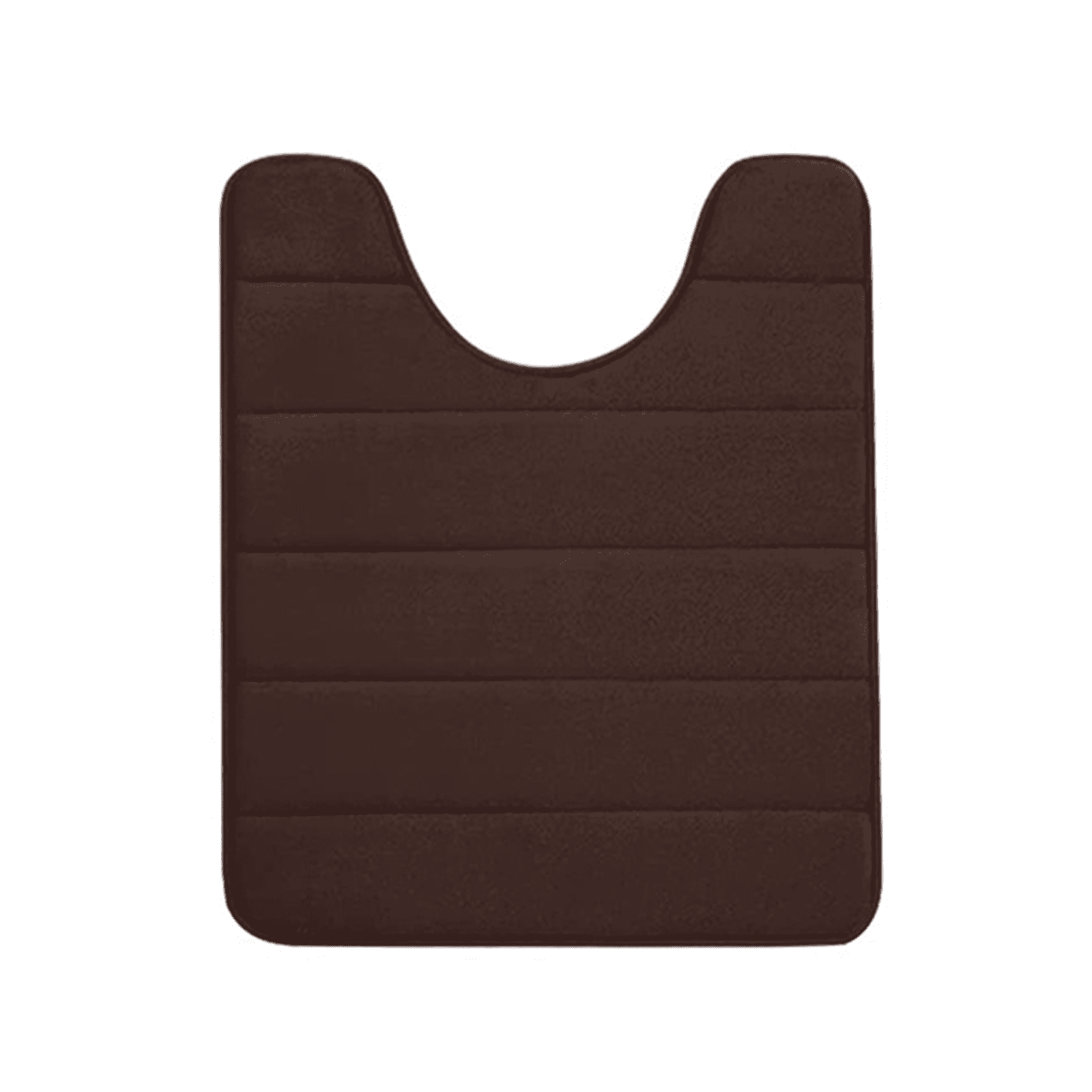 AUQ Toilet Rug Memory Foam Toilet Bathroom Rugs Washable Anti-slip ...