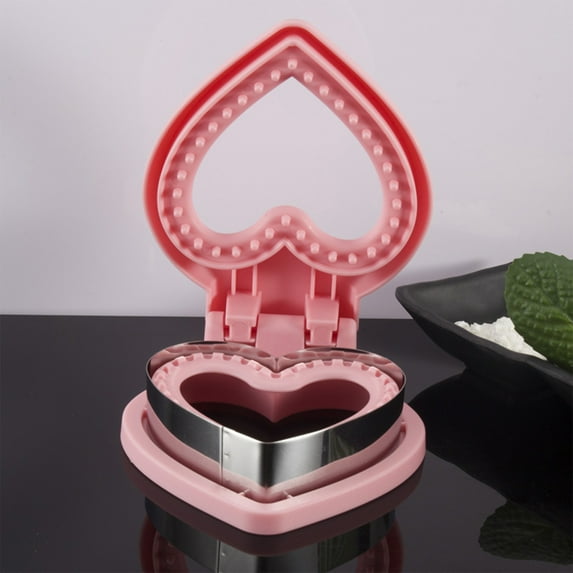 AUQ Uncrustable Sandwich Cutter,Rectangular Chocolate,Colored Food-Grade Silicone Ice Tray Handmade Wrapper Mold for Home Use,Handy Uncrustable Maker for Lunch