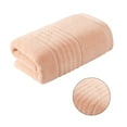 thumbnail image 1 of AUQ Wash Gags for Body,Fluffy Absorbent Cotton Weave Hand Towel,Smooth Tight Stitch Finish Wash Rags for Body,Pink,29.53*13.78*0.39in, 1 of 7