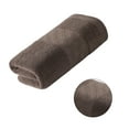 thumbnail image 1 of AUQ Wash Gags for Body,Lightweight Fluffy Yarn Fabric Face Towel,Tight Stitched Seam Layer Wash Rags for Body,Brown,29.53*13.78*0.39in, 1 of 7