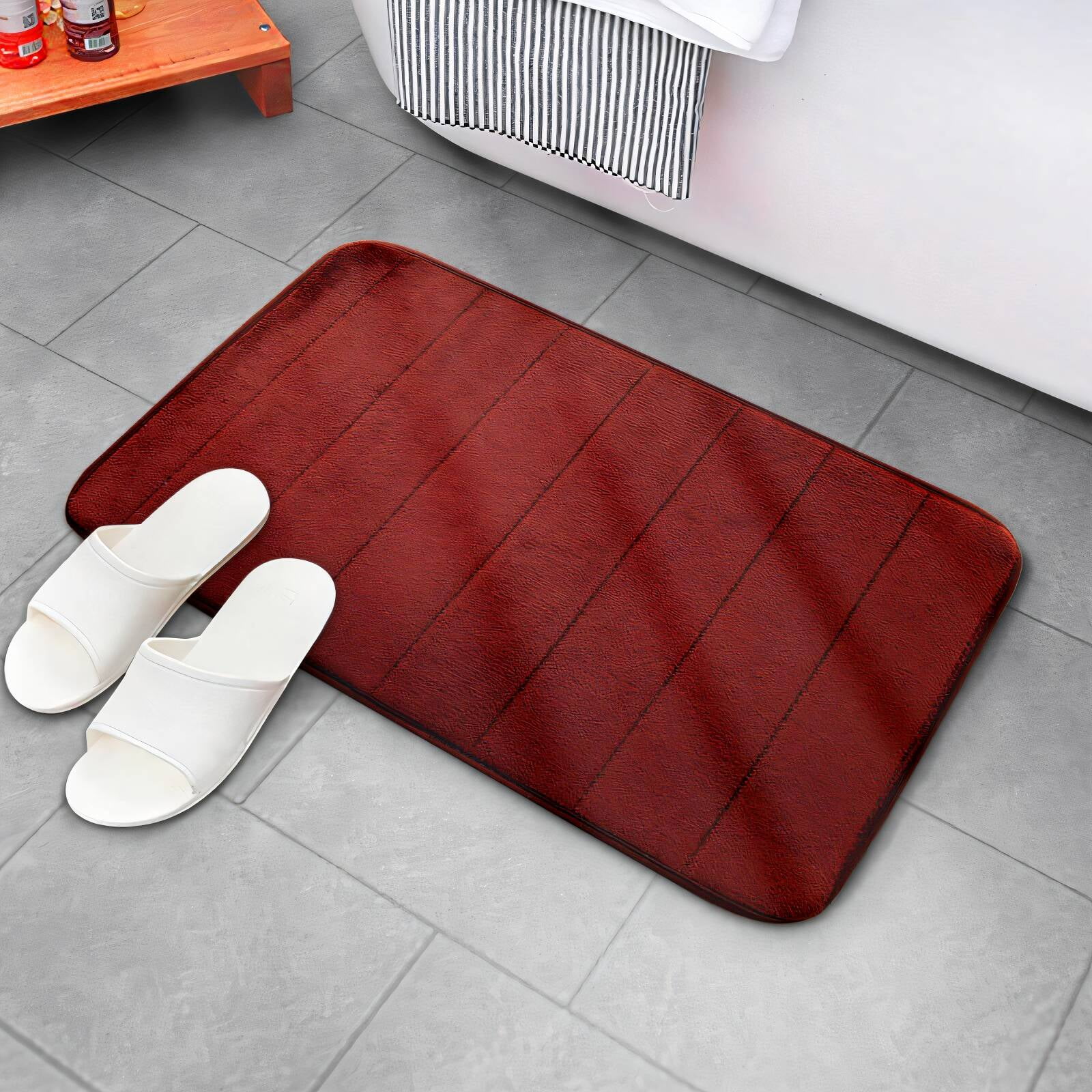 AUQ Washable Rug Comfortable and Breathable Area Rug Non-Slip Coral ...
