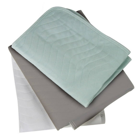 AUQ Waterproof Chair Pads,Efficient Absorbency Seat Protector Pads,Reduce Irritation Reusable Pee Underpads,Brown,S