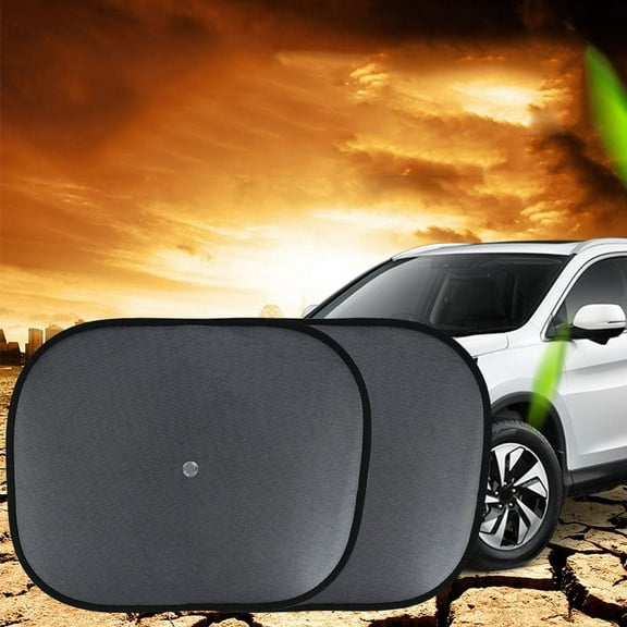 AUQ Window Sunshade Anti-Uv With Suction Cupesh Uv Shield Curtain For Vehicles Privacy Sideunshade Car Camping Curtain Accessories