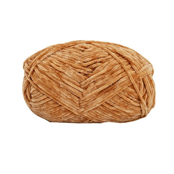 AUQ Yarn for Crocheting Cute Gift Chunky Yarn Add Warmth and Charm Chunky Blanket Yarn Brown