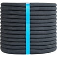 thumbnail image 1 of AUR 1/2 Inch 200ft Double Braided Polyester Arborist Rope, Heavy Duty Nylon Rope for Anchor, Tree Work, Cargo, Pulling, Sailing(Black), 1 of 11