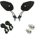 thumbnail image 1 of AUR Bicycle Mirrors for Handlebars, 2pcs Safety HD Handlebar Rearview Mirror, Adjustable Bike Mirrors Handlebar Rearview Mirror, Electric Bike, 1 of 14
